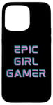 iPhone 15 Pro Max Retro Epic Gamer Girl Cool Gaming Stuff for Women Girls Y2K Case