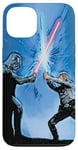 iPhone 13 Star War The Empire Strikes Back Lightsaber Battle Blue Case