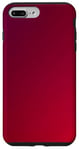 Coque pour iPhone 7 Plus/8 Plus Rouge cramoisi esthétique