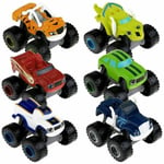 6 st/set Blaze The Monster Machines fordon Diecast leksak--