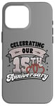 iPhone 16 Pro Max 15th Wedding Anniversary Celebrating 15 Years Matching Gift Case