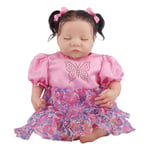 XLH 50cm Reborn Doll Full Silicone Body 20 Inch Cute Rebirth Doll Lifelike Realistic Bathable Reborn Baby Dolls Simulation Doll