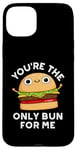 Coque pour iPhone 15 Plus Tu es le seul pain pour moi, jeu de mots amusant à hamburger