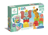 AS Baby Clementoni Disney The Lion King: Soft Clemmy Touch Play - Simba and Dumbo Playset Building Blocks (1033-17817)