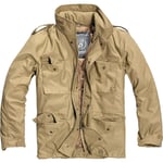 US Veste De Combat M65 avec Doublure Kaki Beige S-7XL Army Extérieur Parka Sable