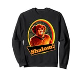 Friday Night Dinner Jim Dog Costume Shalom Funny LOL Splash Sweatshirt