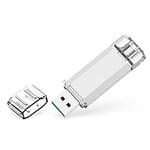 RAOYI Clé USB 32GB 3.0 Type C à Double Connectique OTG Mémoire Flash Drive