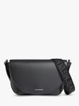 Calvin Klein Trapezoid Cross Body Bag, Black