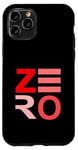 Coque pour iPhone 11 Pro Rouge Zeroed in ! Graphique rouge