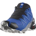 Salomon Men's Speedcross Running Shoe, Lapis Blue/Black/White, 12.5 UK