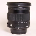 Sigma Used 17-70mm F2.8-4 DC Macro OS HSM Nikon Fit