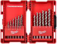 Milwaukee Thunderweb HSS-Ground DIN 338 19 Piece Metal Drill Bit Set 4932352374