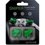 Gioteck - Thumb grips - Protection joystick Xbox serie x Antidérapant Manette Xbox series x Vert et Noir