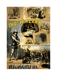 Wee Blue Coo Theatre Stage Play Shakespeare Richard Iii Keene Wall Art Print