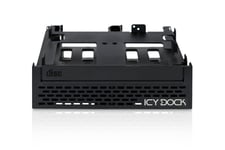 ICY DOCK – 4x 2.5" + 1x Slim-ODD in 1x 5.25" external bracket black (MB344SPO)