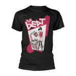 BEAT, THE - RECORD PLAYER GIRL BLACK T-Shirt Small