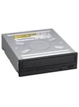 Fujitsu DVD±RW (±R DL) / DVD-RAM drive - Serial ATA - internal - DVD-RW (Brenner) - Serial ATA - Svart