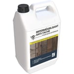 Imperméabilisant et anti-tache pour bois extérieur 5L - Produit 2 en 1 - Prêt à l'emploi - Incolore - Respirant - Professionnel - Méduze