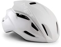 Met Casque Couverture Vélo Blanc S(52-56) Cyclisme Mixte Adulte