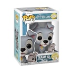 Funko Pop! Disney: Lady & The The Tramp - The Tramp with Puppy - Lady and The Tramp - la Belle et Clochard - Figurine en Vinyle à Collectionner - Idée de Cadeau - Produits Officiels - Movies Fans