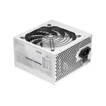 MARSGAMING MPIII750, Alimentation PC ATX 750W, Garantie 5 Ans, Efficacité 85%, Système Digital APFC, Ventilateur 120mm AI-RPM FDB, Technologies DC-DC et SMD, Câbles Plat Extra-Longs, Blanc