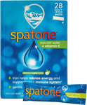 Spatone Iron Rich Water delicious Apple Flavour 700ml (28X25ml Sachets)