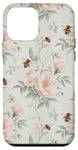 Coque pour iPhone 12 mini Rose florale esthétique