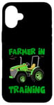 Coque pour iPhone 16 Plus Tracteur amusant pour enfants - Amateur de tracteur d'entraînement