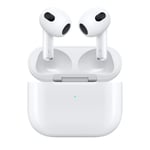 AirPods (3:e generationen) TWS Bluetooth-hörlurar med Lightning-fodral, stöd för trådlös laddning.