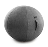 LINEN sittboll, miljövänlig, Dark Grey, 75 cm