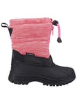 Cotswold Kids Bathford Kids Snowboots - Berry, Pink, Size 10 Younger