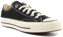 Converse All Star 162058 Chuck 70 Unisex Low Top Trainer In Black UK Size 7 - 12