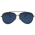 Ray-Ban RBR0101S Aviator Reverse - Rose Gold Frame & Blue Lenses