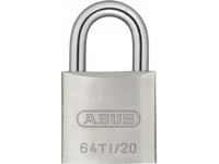 Abus Titalium 64Ti/20 B/Dfnli, Rostfritt Stål, 20 X 10 X 34,5 Mm, 21 G, 1 Styck