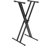 KINSMAN KS129 Electronic Keyboard Stand - Black, Black