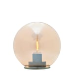 Clear Glass Ball with LED Lights Small