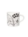 Paratiisi Mug 0.35L Black White Arabia