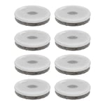 Wagner QuickClick® Patins en Feutre de Laine pour Meubles et chaises - Lot de 8 Patins de Rechange changeables - Ultrasoft - diamètre Ø 40 mm - pour Base Ø 40 mm - Made en Allemagne - 15833400