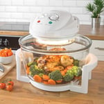 17L 1400W Halogen Oven Convection Cooker Air Fryer Health Cooking No Oil