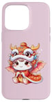 Coque pour iPhone 15 Pro Max Cadeaux pour enfants du Nouvel An chinois 2025 Baby Dragon