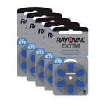 Rayovac Extra Advanced ACT 675 blå 5-pakk