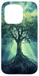 iPhone 15 Pro Fantasy Yggdrasil Tree Life Nature Spirituality Case