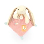 Doudou & Compagnie lapin ciboulette Hochet ROSE