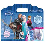 Disney Frozen Anna Elsa Olaf Characters Peel And Stick Stationery Brand New Gift