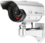 Uek-Sold Caméra De Surveillance Solaire Factice