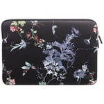 KEEP PC sleeve 14" (black flower)