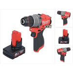 M12 FPD2-601 Perceuse-visseuse à percussion sans fil 12 v 45 Nm Brushless + 1x batterie 6,0 Ah - sans chargeur - Milwaukee