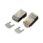 Connecteur RJ45 Cat. 7 blindé spécial tous câbles sachet de 100