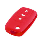 (Punainen) Hot Car Key Cover Case Shell Fob VW Golf Bora Jetta POLO GOLF Passat Skoda Octavia A5 Fabia SEAT Ibiza Leon