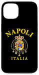 Coque pour iPhone 13 Drapeau de l'Empire romain de Naples - Souvenir de l'Italie - Drapeau Napoli